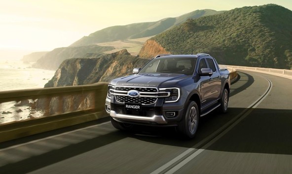 Ford Ranger Platinum: Najrazkošnejši Ranger v ponudbi Ford Pro doslej