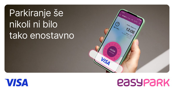 EasyPark in Visa o trendih plačevanja: V Sloveniji brezstično plačujemo že skoraj deset let