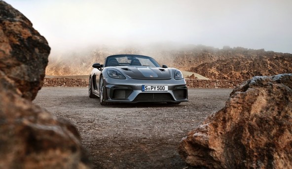Porsche 718 Spyder RS: Krona družine vozil s sredinsko nameščenim motorjem