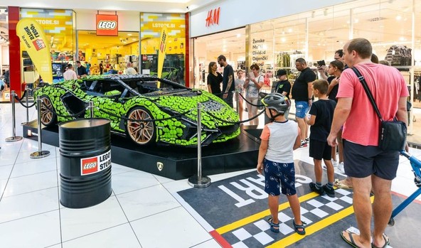 Sián FKP 37 v naravni velikosti: Lamborghinijev superšportnik iz LEGO kock v Cityparku