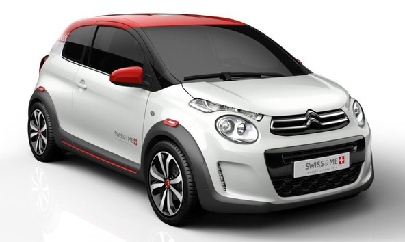Citroën C1 Swiss & Me concept: Ilustracija možnosti za individualizacijo podobe 