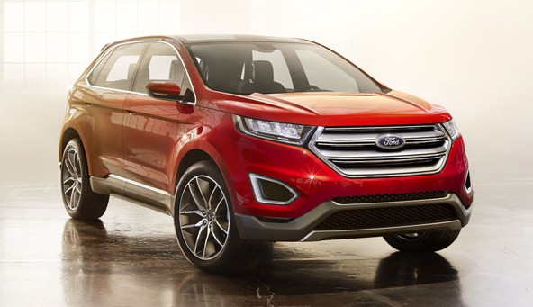 Ford Edge: Premierna evropska predstavitev konceptnega modela