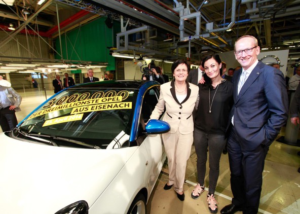Opel ADAM: Trimilijonti avtomobil iz Eisenacha