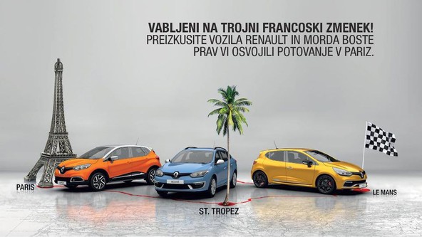 Renault Rendez-Vous: Renault vabi svoje obstoječe in potencialne kupce na zmenke