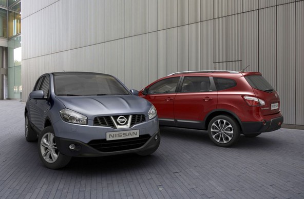 Nissan qashqai: Prenovljen za leto 2010