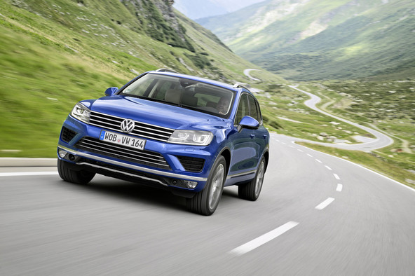Volkswagen: Touareg z novim dizajnom in novimi tehnologijami