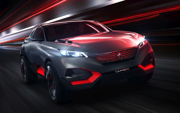 Konceptno vozilo PEUGEOT Quartz: Crossover brez primere za izjemna občutja