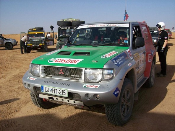 Team Funck & reli Budimpešta – Bamako 2010: 4. etapa Nador Merzuga