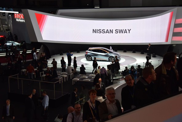 Nissan na avtomobilskem salonu v Ženevi: V središču pozornosti je Sway
