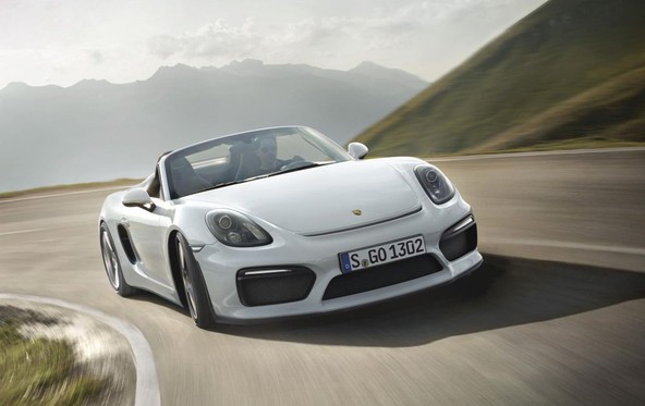 New York International Auto Show & Porsche: Svetovna premiera modela Boxster Spyder