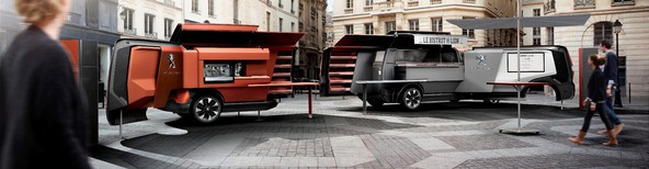 Peugeot : Znamka z logom leva odprla bistro Foodtruck PEUGEOT
