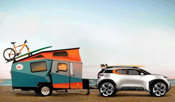 Citroën Aircross Concept: Vabilo na potovanje v slogu Citroëna