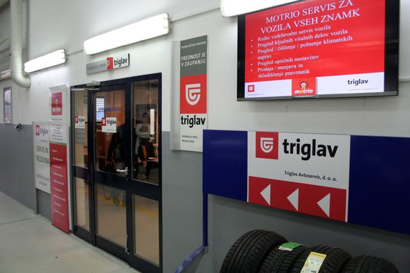 Motrio Triglav Avtoservis na Verovškovi ulici 60b: V LJUBLJANI ODPRLI NOV MOTRIO SERVIS