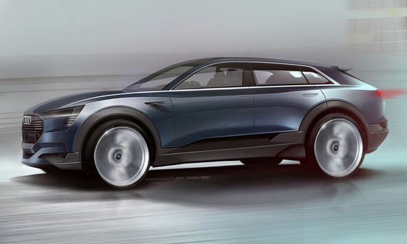 Audi e tron quattro concept na salonu IAA 2015: Vpogled v serijsko proizvodnjo