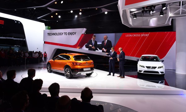 Frankfurtski avtomobilski salon: SEAT predstavlja študijo Leon Cross Sport