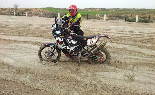 Abu Dhabi Desert Challenge 2014: Puščavski izziv: Stanovnik osmi na prvi etapi