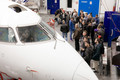 Adria Airways Tehnika: Dijaki so si pobližje ogledali letala