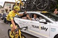 Posebni Focus RS v rumeni barvi: Ford z ekipo Team Sky slavi zmago na dirki Tour de France