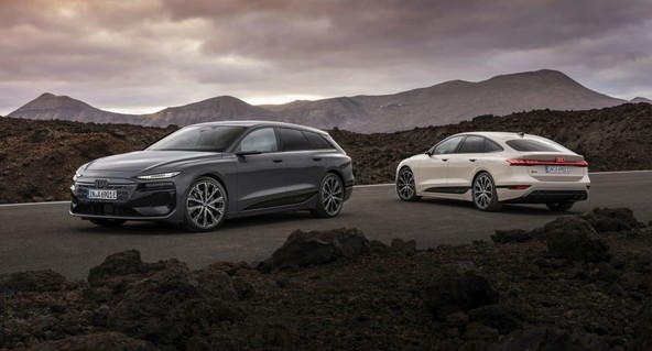 Prevetritev višjega srednjega razreda: Audi A6 e-tron postavlja standarde na področju dizajna in dosega