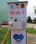 Odprtje javne električne polnilnice.