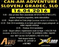 VELIKO OTVORITVENO CAN-AM SREČANJE: Druženje z BRP vozili bo začinjeno z glavno nagrado