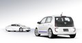 Volkswagnova študija twin up!: Priključni (plug-in) hibrid, specializiran za mestno vožnjo
