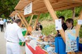 Zmagovalni projekti programa Ekošola so se v soboto predstavili na ekopromenadi in umetniškimi točkami na glavnem odru