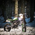 7seven customs Monster Tracker: ZVERINA - prvi predelan Kawasaki KLR650 na svetu