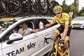 Posebni Focus RS v rumeni barvi: Ford z ekipo Team Sky slavi zmago na dirki Tour de France