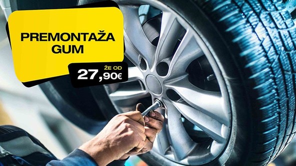 Avtocenter Avtostop: Menjava gum samo za podjetja in pranje službenih vozil