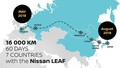 Marek Kaminski & Nissan LEAF: Raziskovalec je pri svoji čezcelinski pustolovščini dosegel mejnik 16.000 km