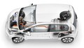 Volkswagnova študija twin up!: Priključni (plug-in) hibrid, specializiran za mestno vožnjo