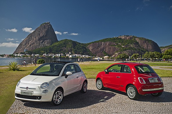 Fiat 500 : Naprodaj tudi v Braziliji