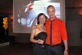 Nina Šarabon (Renault Nissan Slovenija) Uroš Smolej (glavni igralec v predstavi Do nazga) 