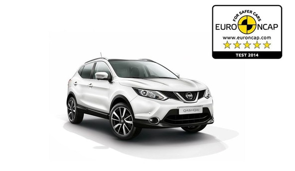 Nissan Qashqai & Euro NCAP: Najvarnejši kompaktni družinski avtomobil leta 2014