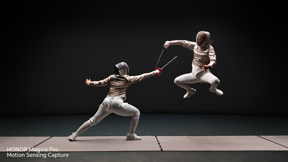 HONOR Magic6 Pro prihaja z najboljšo kamero doslej: V sodelovanju z olimpijko Cécilio Berder prikazali samodejno zajemanje hitro premikajočih se gibov