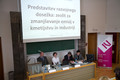 Od leve proti desni: dr. Andrej Horvat, prof. dr. Nataša Zabukovec Logar, Branko Ravnik, Jadranka Jezeršek Turnes  