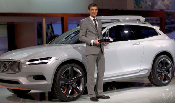 Volvo koncept XC Coupé: »Najboljši konceptni avtomobil« v Detroitu