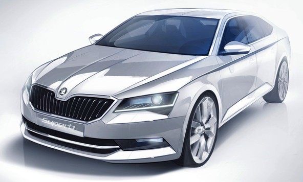 Revolucija dizajna: novi Škoda Superb: Novi Superb prinaša revolucionarne spremembe