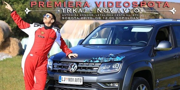 Rok Terkaj & AC Kondor: Trkajeva premiera Videospota Nov Avto!