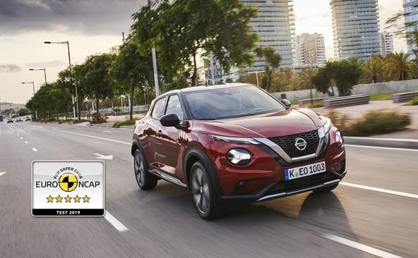 Novi Nissan JUKE: JUKE je osvojil najvišjo oceno varnosti