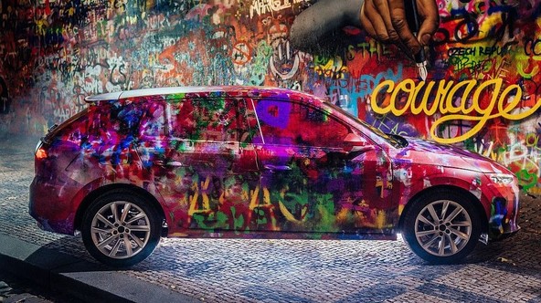 Škoda Scala: Prve fotografije notranjosti