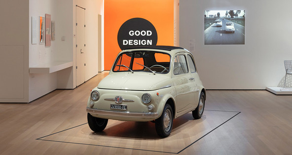 Fiat 500 serije F: Fiat 500 v središču pozornosti v newyorškem Muzeju sodobne umetnosti