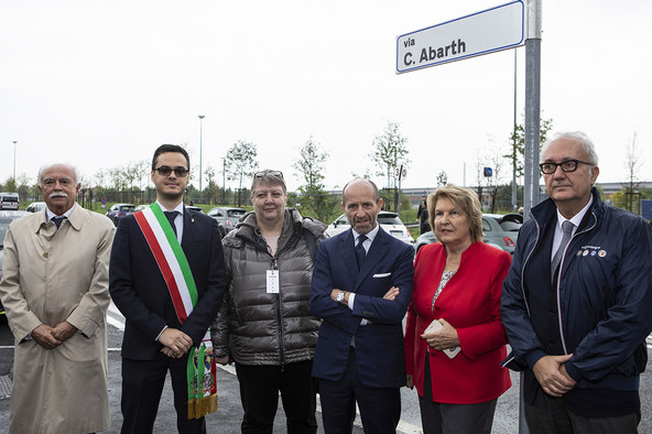Via Carlo Abarth - Torino: V Torinu poimenovali ulico po Carlu Abarthu