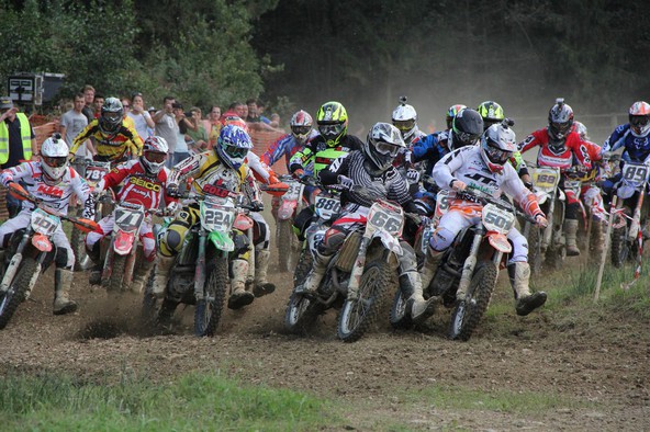 Slovenj Gradec - PP AMZS v motokrosu 2014 : 5. dirka - motokros spektakel ob letališču