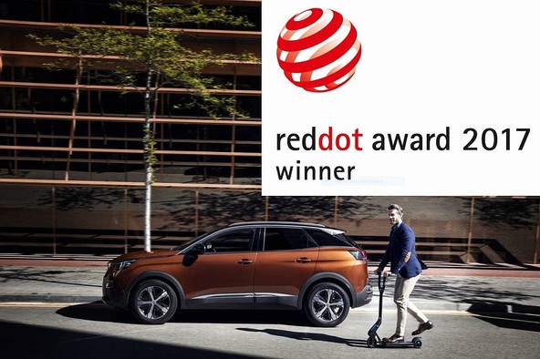 Red Dot Award: Product Design 2017: Dve nagradi za PEUGEOT