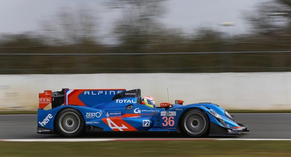 Alpine A450: Alpine v Imoli na stopničkah