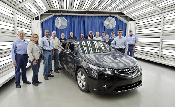 Opel ampera: Pomemben mejnik v proizvodnji avtomobila