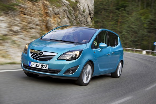 Statistika okvar ADAC: Opel meriva najboljši mali enoprostorec