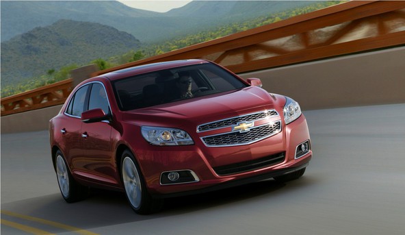 Chevrolet malibu: Spletna premiera